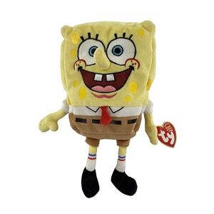 Ty Beanie Babies SpongeBob SquarePants 8" Plush 2004  Nickelodeon with Tags